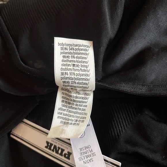PINK Victoria's Secret Sleek Black Joggers - Picture 8 of 8